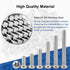 MroMax M5-0.8x90mm Pan Head Phillips Machine Screws - 304 Stainless Steel Metric Cross Head Screws Bolts Fasteners