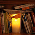 Novelty Place Flickering LED Candles - Lifelike Swinging Flame Battery Powered Realistic Flameless Candle