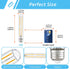 Bulbs 7.3 Inch E26 T10 Bulb Bulb 185mm Bulb,6W 60 Bulb Livingroom,2700K 600LM,Pack 4 Tube Light LED Tubular Light Long