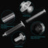 12 Pack - 3ml Plastic Syringes - Separate Sterile Packaging Small Syringe Without Needle for Plant Hydroponic