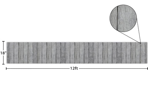 Teacher Created Resources Fun Size Better Than Paper Bulletin Board Roll - Vertical Gray Wood Large