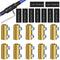 smseace 10Pcs 10 Gauge Wire Connectors with Heat Shrink Tubes and Screws for Quick Wiring