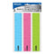 BAZIC Plastic Ruler 6" (26cm), Inches Centimeter Metric Measuring Drafting Rulers, 3/Pack, 1-Pack
