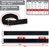 Heavy Duty Cinch Straps with Stainless Steel Buckle, Reusable Hook and Loop, Multipurpose Securing Straps - 6 Pack, 1"