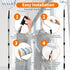 4.5 31PCS 9" 4" Set Paint Roller Kit with FT Extension Pole Wall Painting Kit with & Paint Rollers Paint Brushes