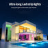 Ledagic 100ft (1 100ft) 60 Led Lights for Bedroom Rolls of Music Sync Color Changing Led Strip Lights with Key Remote