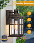 Distance-Adjustable Motion Sensor Outdoor Lights, Oil Rubbed Bronze Wall Mounting Porch Light, Waterproof Dusk to Dawn