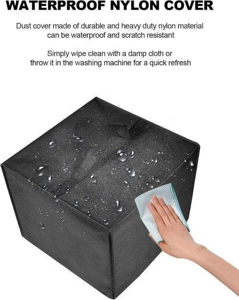 EiiJugaloo 6155e/Smart 5101/ Phone Printer Dust Cover Pad Scanner Case Dustproof Anti-Static Nylon Lid for HP Envy Tank