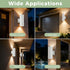 12'' 23W 3000K IP65 2 Pack Outdoor Wall Lights, Up and Down LED Cylinder Exterior Lighting Fixtures, Waterproof Wall