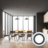 4" Inch 6 6.7-inch, 4.25-inch, PATIKIL Goof Rings for Recessed Can Lighting Down Light, Pcs Metal Goof Trim Rings