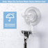 Teletrogy 4 Pack, Suction Cup Razor Holder Reusable Powerful Shower Suction Hooks for Inside Shower, Waterproof Shaver
