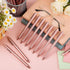 Dispowreath 100pcs Thank You Pens Bulk Cute Multicolor Ballpoint Pen for Server Employee Appreciation Gifts for Social