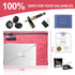 Notary Bag with Lock, Heavy Duty 13.6 x 10 Inches Ruby Red Supply Bag for Notary Journal, Stamp, Ink Pad, and Valuables