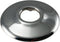Westbrass D129-26 1/2" IPS Sure Grip Low Pattern Flange, Polished Chrome, 1-Pack