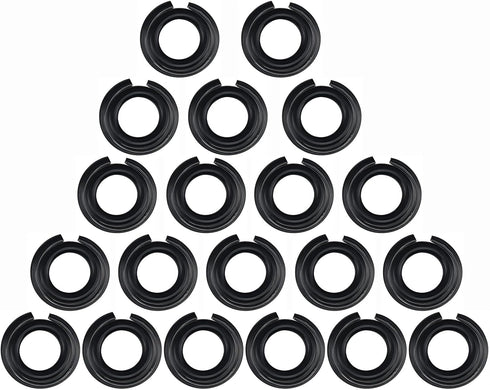 1/2"" Impact Wrench Socket Retainer Rings Clip with O-Ring,Fits Replacement Impact Wrench Tool Parts and Accessories,O-ring Square Drive Socket Retainer Ring 20 Sets/Pack