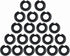 1/2"" Impact Wrench Socket Retainer Rings Clip with O-Ring,Fits Replacement Impact Wrench Tool Parts and Accessories,O-ring Square Drive Socket Retainer Ring 20 Sets/Pack