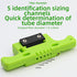 Fiber Optical Cable Stripping Tool, Loose Tube Buffer Mid-Span Access Tool, 1.9mm~3.3mm Stripper Green