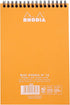 Rhodia #16 Dot Pad Notepad, 5.8" x 8.3", Orange Cover