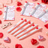50 Sets Jetec Valentines Pens Bulk Heart Employee Appreciation Gifts Inspirational Ballpoint Pen with Thank You Card