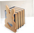 TEHAUX Charming Rabbit Bookends for Desk Organization Adorable Bunny Design for Home Offices and Shelves Beech Material