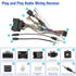 44Pin Orlando,16Pin Radio Wiring Harness Kit Replacement for Chevrolet Malibu Trax Cruze Aveo ISO Android Stereo