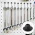 120pcs Pegboard Hook Locks, Fit for 1/4 Inch Peg Board, Tool Organizer Peg Locks for Hanging Hooks