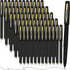 Outus 60 Pcs Black Gel Ink Pens, Ultra Fine Point Rollerball Pens, Bulk for Office, School, Writing, Sketching