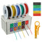 BOJACK 26 AWG Flexible Silicone Wire Kit, 300V Electric Hook up Wire with 20 3mm Heat Shrink Tubings, Mini Wire
