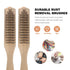5 10.4" Pcs Wire Brush for Rust Removal, Heavy Duty Steel Wire Scratch Brush with Curved Wood Handle, Metal Bristle