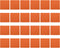 PATIKIL 3.9 x 3.9" Square Carpet Spot - 24Pcs Floor Spot Marker Waterproof Nylon Line Up Sign Decoration
