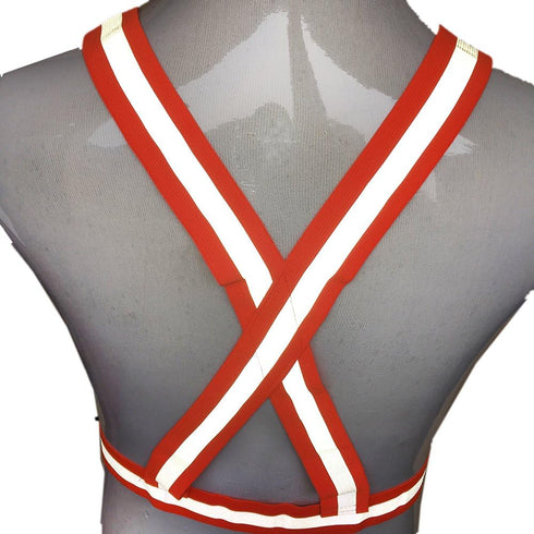 zojo Reflective Vest - Lightweight, Adjustable & Elastic for High Visibility Running, Jogging, Walking, Cycling (Neon