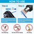 TICONN 160Pcs Heat Shrink Wire Connectors, Waterproof Automotive Marine Electrical Terminals Crimp Connector Assortment