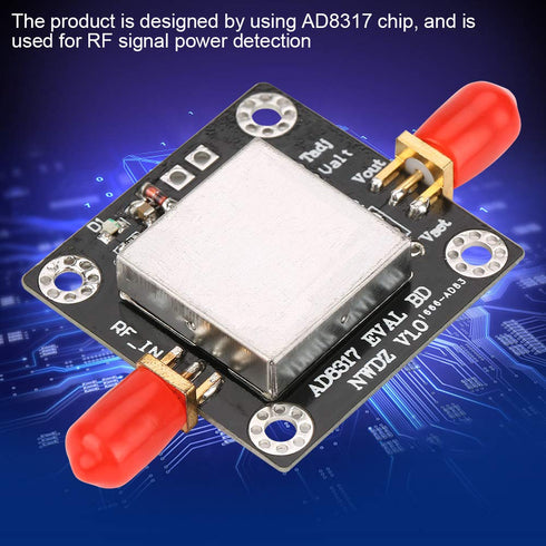 Logarithmic Power Meter AD8317 1M-10GHz 60dB Detector Amplifier Controller