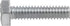 Hillman 2884 Hex Tap Bolt, 5/16-18 x 3-Inch, 12-Pack, Zinc
