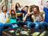 Large Tabletop Game Playmat, Poker Mat, Water and Stain Resistant Non-Slip Desk Mat (140 * 70cm*2mm)