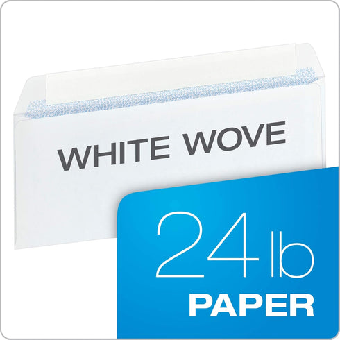 Quality Park #8 Double Window Security Envelopes - for QuickBooks Checks, Redi-Strip Self Seal, 500 Count