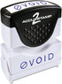 ACCU-STAMP2 Message Stamp with Shutter, 1-Color, VOID, 1-5/8" x 1/2" Impression, Pre-Ink,