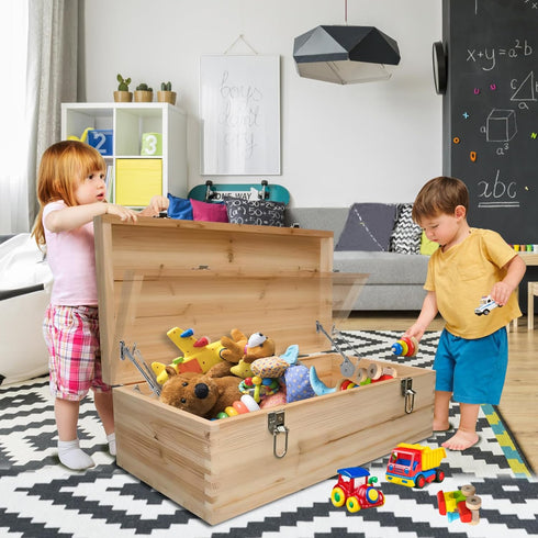 1 Pack | Soft Close Hinges for Toy Boxes, Wooden Chests, Cedar Storage, Trunks & Benches | Tension Adjustable Slow Down