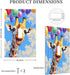Sturin 1 3X5 Fun Giraffe Wall Plate Light Switch Cover Gang Single Toggle Toggle Switch Art Plates