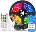 BTF-LIGHTING RGBW Bluetooth Music APP 16.4FT LED Strip Lights RGB+Cool White 6000K