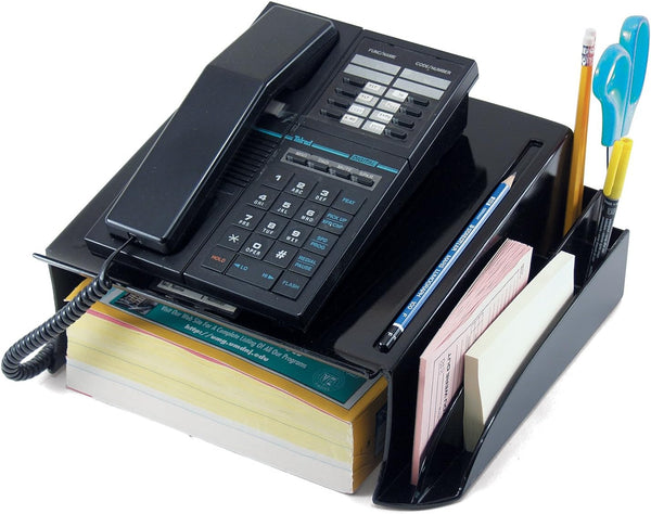 Officemate 26102 Recycled Telephone Stand, 12 1/4 x 10 1/2 x 5 1/4, Black