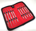 Set of 10 Stainless Steel Precision Micro Probe Set Combo, 5.5 inch-6 inch Overall Length