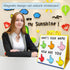 6 Colors Magnetic Finger Pointer for Classroom Kids Reading Dry Erase Magnet for Elementary School White Board Magnets