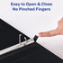 Dual Effect Heavy-Duty 3 Ring Binder, Avery, 1 Inch Slant Rings, Black Binder (03218)