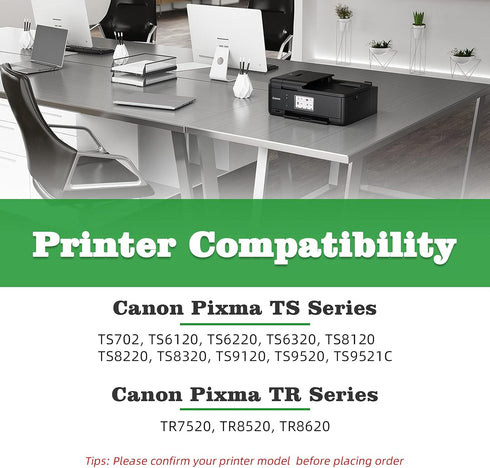 GREENARK Replacement Ink Cartridges for Canon CLI-281 CLI-281XXL C Cyan, Compatible with PIXMA Printers