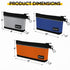 TICONN Tool Pouches with Zipper, 1680D Oxford Small Tool Bags, Waterproof Utility Bag Zipper Pouch for Tool Organizers