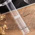 Lvcky 8Pcs Plastic Clear Ballpoint Pen Gift Box - Empty Bulk Case Collection Set for Business School