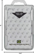ID Stronghold Duolite RFID Blocking Secure Badge Holder - 2 Card ID Holder, Heavy Duty Hard Plastic, Clear