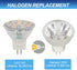 Simba Lighting LED MR11 Flood Light Bulbs (10 Pack) 12V 3W 20W Halogen Replacement for Landscape