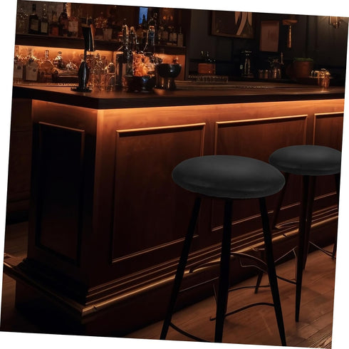 GLEAVI Wear-Resistant Pu Stool Cover Accessory Soft Sponge Padding for Bar and Dining Use Replacement Seat